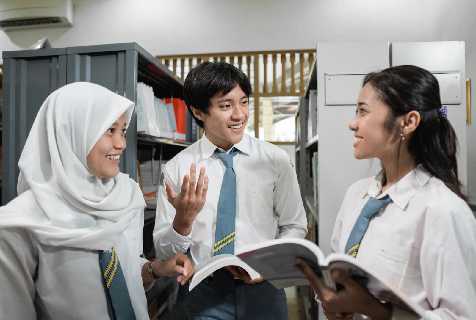 Ilustrasi siswa SMK Muhammadiyah Lebaksiu